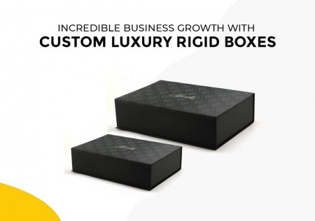 Incredible Business Growth with Custom Luxury Rigid Boxes